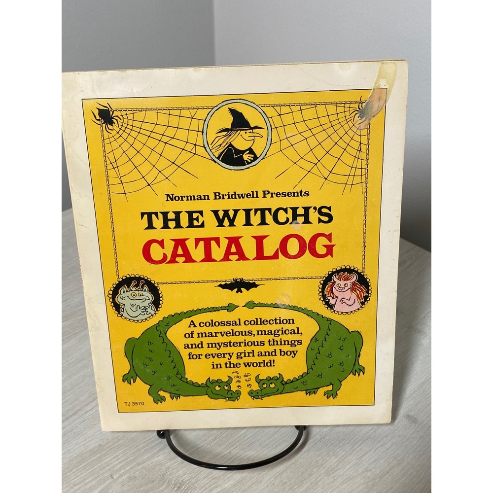 Vintage 1976 The Witch's Catalog Norman Bridwell Scholastic First Edition PB